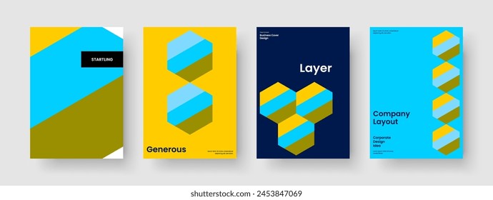 Isolated Book Cover Template. Creative Report Design. Abstract Poster Layout. Background. Flyer. Brochure. Business Presentation. Banner. Leaflet. Pamphlet. Advertising. Handbill. Journal. Magazine