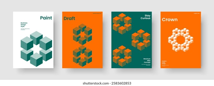 Isolated Book Cover Template. Creative Banner Layout. Modern Business Presentation Design. Background. Poster. Flyer. Report. Brochure. Notebook. Journal. Newsletter. Leaflet. Advertising. Pamphlet