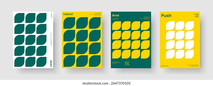 Isolated Book Cover Template. Creative Brochure Layout. Geometric Business Presentation Design. Background. Flyer. Banner. Report. Poster. Portfolio. Leaflet. Brand Identity. Pamphlet. Journal
