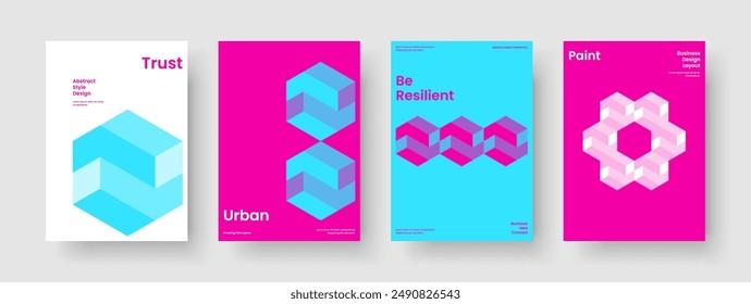 Isolated Book Cover Template. Geometric Report Design. Creative Brochure Layout. Poster. Flyer. Background. Banner. Business Presentation. Magazine. Brand Identity. Portfolio. Leaflet. Journal