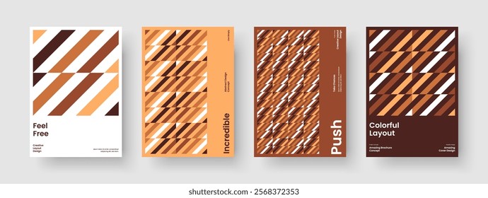 Isolated Book Cover Template. Geometric Report Layout. Creative Business Presentation Design. Flyer. Brochure. Background. Poster. Banner. Journal. Portfolio. Advertising. Handbill. Leaflet