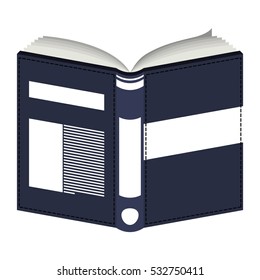 Isolated book design