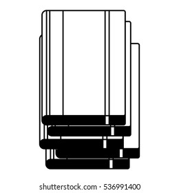 Isolated book design