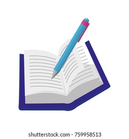Isolated book design