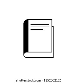 Isolated Book vector. Premium quality graphic design icon. Simple icon for websites, web design, mobile app, info graphics on white background