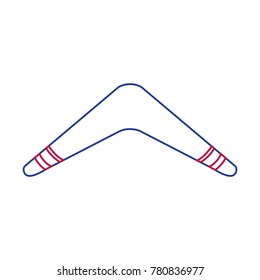 Isolated boomerang design