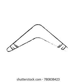 Isolated boomerang design