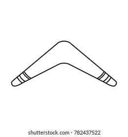 Isolated boomerang design
