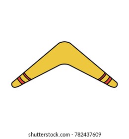 Isolated boomerang design