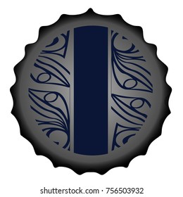 Isolated bottle tap on a white background, vector illustration
