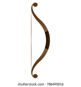 Isolated bow on a white background, Vector illustration