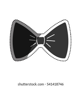Isolated bow tie icon vector illustration graphic design