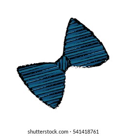 Isolated bow tie icon vector illustration graphic design