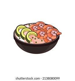 Isolated bowl vegetables food healthy nutrition vector illustration