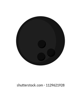 Isolated bowling ball icon