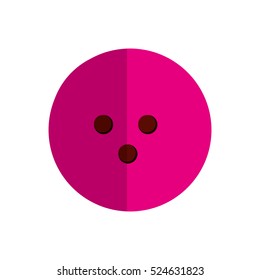 isolated bowling ball icon vector illustration graphic design