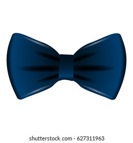 Isolated bowtie on a white background, Vector illustration