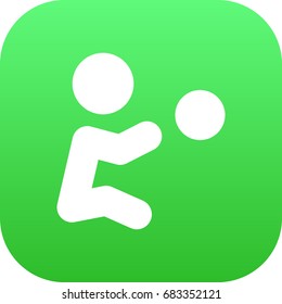 Isolated Boy Icon Symbol On Clean Background. Vector Playing Element In Trendy Style.