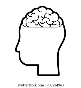 Isolated brain and head design
