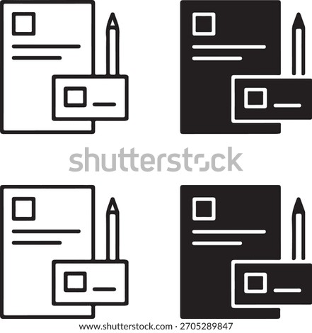 Isolated Branding Kit black vector icon, branding kit icon, identity design icon, black branding graphic for marketers, buyer focused branding and identity package