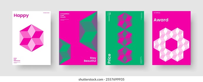 Isolated Brochure Design. Abstract Background Template. Geometric Book Cover Layout. Banner. Report. Flyer. Poster. Business Presentation. Leaflet. Advertising. Brand Identity. Portfolio. Notebook