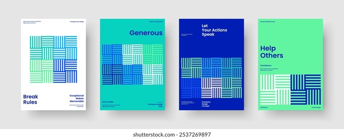 Design de folheto isolado. Disposição Abstrata Da Capa Do Livro. Modelo de cartaz geométrico. Apresentação de negócios. Panfleto. Histórico. Faixa. Relatório. Diário. Catálogo. Carteira. Panfleto. Bloco de Anotações