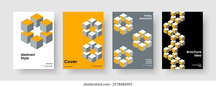Isolated Brochure Design. Abstract Business Presentation Template. Geometric Book Cover Layout. Flyer. Poster. Banner. Background. Report. Catalog. Magazine. Pamphlet. Portfolio. Handbill