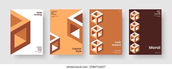 Isolated Brochure Design. Geometric Background Layout. Modern Book Cover Template. Report. Banner. Business Presentation. Poster. Flyer. Pamphlet. Notebook. Journal. Portfolio. Brand Identity