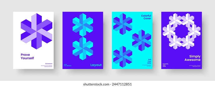 Isolated Brochure Design. Geometric Banner Layout. Abstract Poster Template. Flyer. Book Cover. Business Presentation. Background. Report. Pamphlet. Brand Identity. Handbill. Newsletter. Magazine
