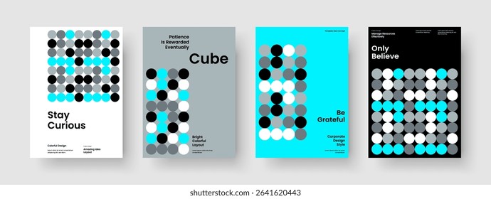 Isolated Brochure Design. Geometric Book Cover Layout. Creative Banner Template. Background. Report. Flyer. Poster. Business Presentation. Notebook. Brand Identity. Leaflet. Catalog. Magazine