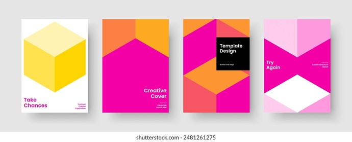 Isolated Brochure Design. Geometric Poster Template. Creative Background Layout. Business Presentation. Book Cover. Banner. Flyer. Report. Catalog. Pamphlet. Portfolio. Advertising. Journal