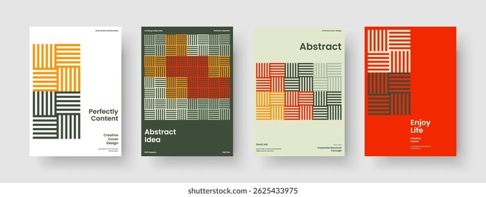 Diseño de folletos aislados. Diseño de fondo moderno. Plantilla de portada de libro creativo. Cartel. Anuncio. Volante. Informe. Presentación de Negocios. Identidad de marca. Catálogo. Panfleto. Boletín informativo. Publicidad