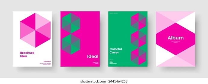 Isolated Brochure Design. Modern Book Cover Template. Geometric Business Presentation Layout. Background. Poster. Flyer. Banner. Report. Journal. Magazine. Newsletter. Advertising. Notebook