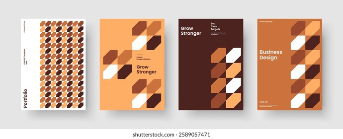 Isolated Brochure Design. Modern Book Cover Layout. Geometric Report Template. Flyer. Poster. Banner. Business Presentation. Background. Pamphlet. Advertising. Notebook. Newsletter. Catalog