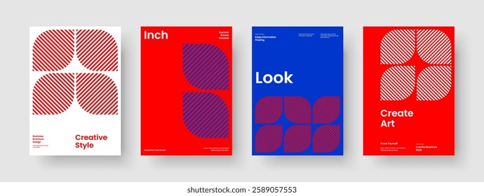 Isolated Brochure Design. Modern Book Cover Template. Geometric Flyer Layout. Background. Banner. Poster. Business Presentation. Report. Newsletter. Journal. Brand Identity. Handbill. Portfolio