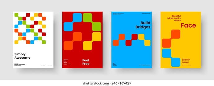 Diseño de folleto aislado. Diseño Abstractas de la cubierta del libro. Plantilla de póster creativo. Antecedentes. Anuncio. Volante. Presentación empresarial. Informe. Handbill. Revista. Prospecto. Folleto. Publicidad. Catálogo