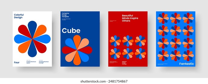 Isolated Brochure Layout. Abstract Book Cover Design. Modern Poster Template. Banner. Flyer. Background. Business Presentation. Report. Magazine. Newsletter. Handbill. Notebook. Portfolio. Pamphlet