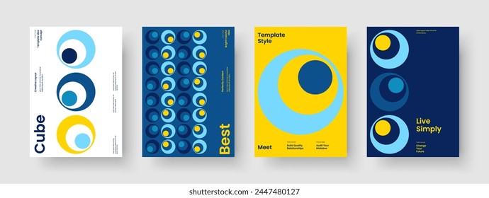 Diseño de folleto aislado. Plantilla de informe Abstractas. Diseño de fondo moderno. Cartel. Volante. Anuncio. Portada del libro. Presentación empresarial. Handbill. Identidad de marca. Boletín informativo. Catálogo. Publicidad