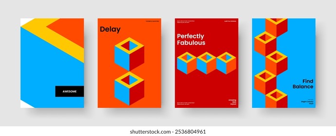 Isolated Brochure Layout. Creative Book Cover Template. Modern Report Design. Poster. Business Presentation. Flyer. Background. Banner. Notebook. Advertising. Leaflet. Pamphlet. Portfolio. Journal