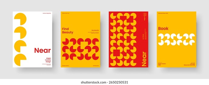 Layout de Folheto Isolado. Projeto de Capa de Livro Criativo. Modelo Geométrico de Apresentação Comercial. Panfleto. Cartaz. Relatório. Faixa. Histórico. Identidade da marca. Panfleto. Notebook. Catálogo. Conhecimento Manual
