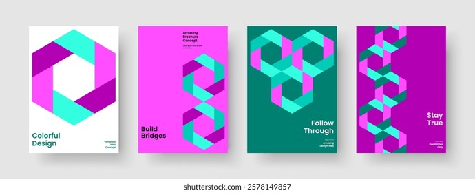 Isolated Brochure Layout. Geometric Background Design. Creative Book Cover Template. Business Presentation. Report. Banner. Flyer. Poster. Handbill. Newsletter. Leaflet. Catalog. Magazine. Pamphlet