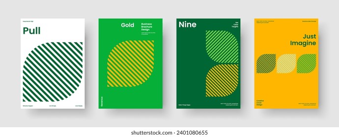 Isolated Brochure Layout. Geometric Book Cover Design. Abstract Flyer Template. Banner. Background. Poster. Business Presentation. Report. Pamphlet. Journal. Brand Identity. Portfolio. Newsletter