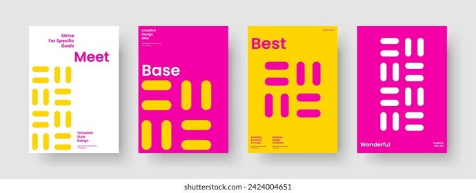 Isolated Brochure Layout. Geometric Book Cover Design. Abstract Banner Template. Business Presentation. Report. Flyer. Background. Poster. Newsletter. Brand Identity. Leaflet. Advertising