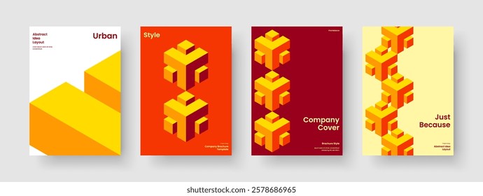 Isolated Brochure Layout. Geometric Report Design. Creative Banner Template. Book Cover. Background. Poster. Flyer. Business Presentation. Leaflet. Notebook. Handbill. Advertising. Magazine