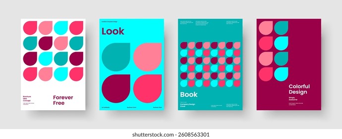 Isolated Brochure Layout. Modern Background Template. Abstract Business Presentation Design. Book Cover. Poster. Flyer. Report. Banner. Brand Identity. Handbill. Pamphlet. Leaflet. Notebook
