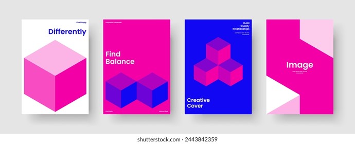 Diseño de folleto aislado. Plantilla de informe moderna. Diseño de portada de libro abstracto. Cartel. Presentación empresarial. Volante. Antecedentes. Pancarta. Publicidad. Boletín informativo. Prospecto. Cartera. Identidad de marca