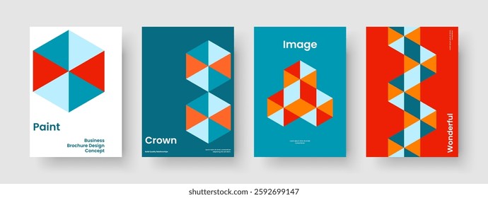 Isolated Brochure Template. Creative Book Cover Layout. Geometric Business Presentation Design. Poster. Banner. Flyer. Report. Background. Brand Identity. Portfolio. Notebook. Pamphlet. Journal