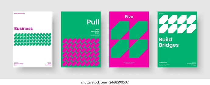 Isolated Brochure Template. Geometric Flyer Design. Modern Book Cover Layout. Poster. Report. Banner. Background. Business Presentation. Notebook. Handbill. Journal. Leaflet. Portfolio. Pamphlet
