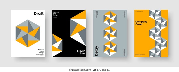 Isolated Brochure Template. Geometric Poster Design. Abstract Flyer Layout. Background. Report. Business Presentation. Book Cover. Banner. Journal. Advertising. Brand Identity. Newsletter. Catalog