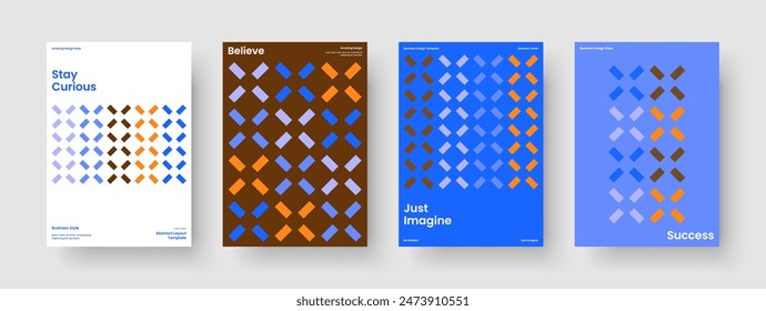 Isolated Brochure Template. Geometric Report Layout. Creative Business Presentation Design. Poster. Book Cover. Background. Banner. Flyer. Portfolio. Brand Identity. Advertising. Notebook. Journal